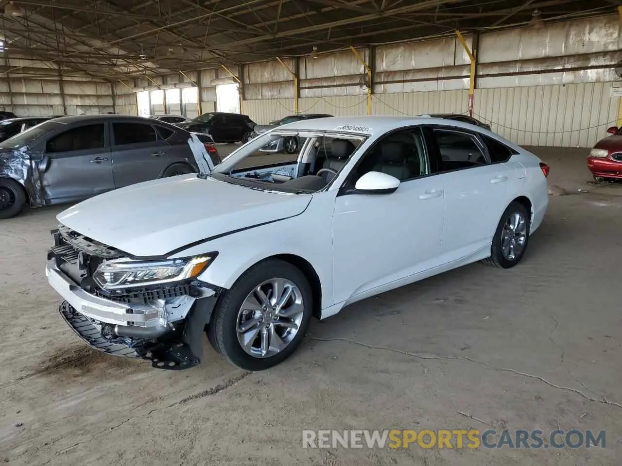 1 Photograph of a damaged car 1HGCV1F12KA058162 HONDA ACCORD 2019