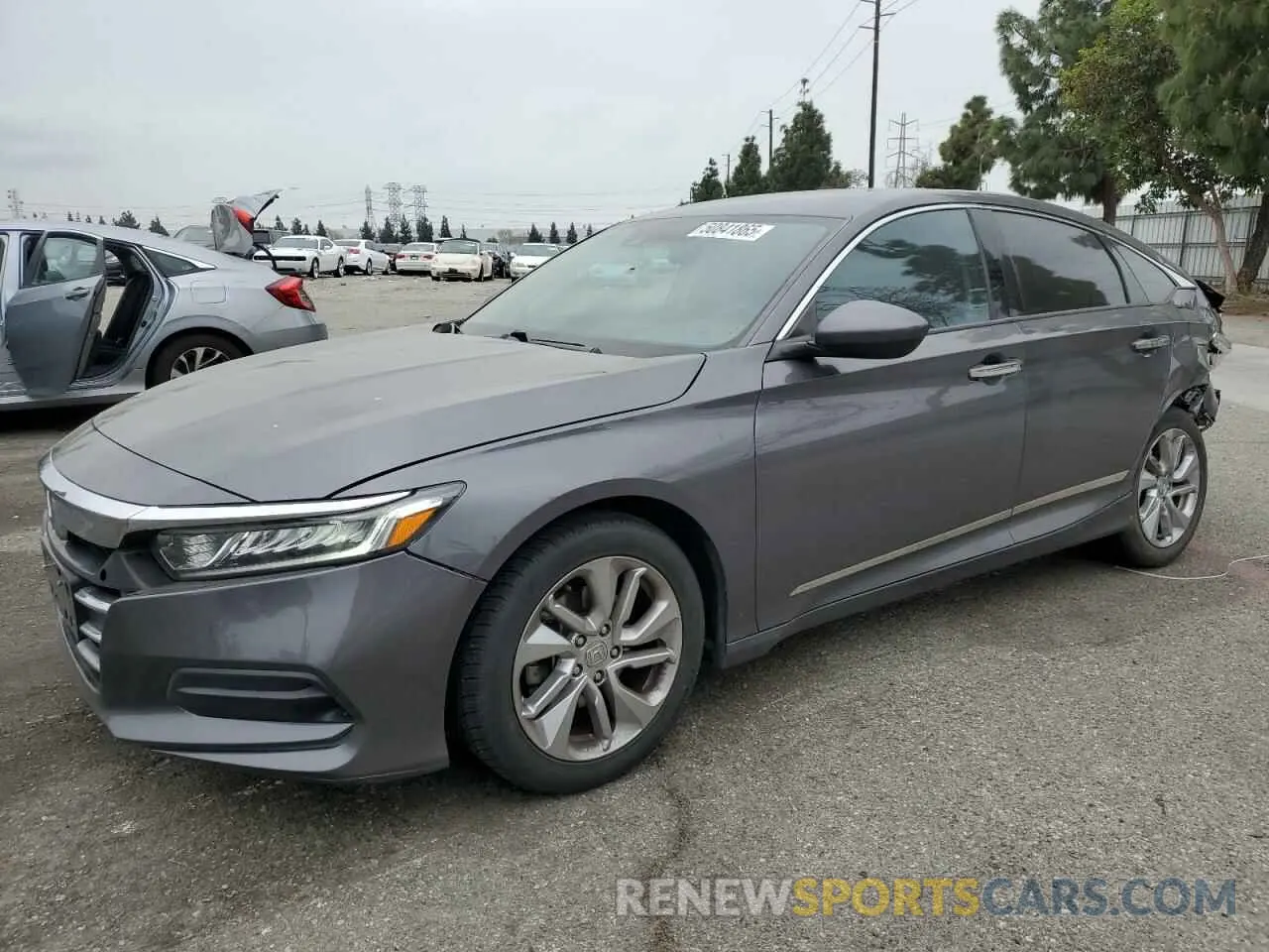1 Photograph of a damaged car 1HGCV1F12KA065225 HONDA ACCORD 2019