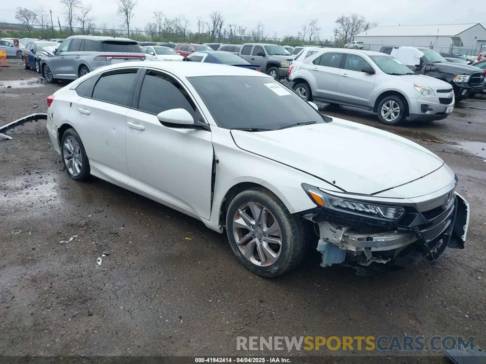 1 Photograph of a damaged car 1HGCV1F12KA122930 HONDA ACCORD 2019