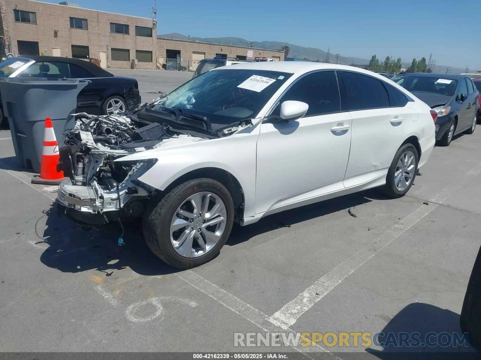 2 Photograph of a damaged car 1HGCV1F12KA130655 HONDA ACCORD 2019
