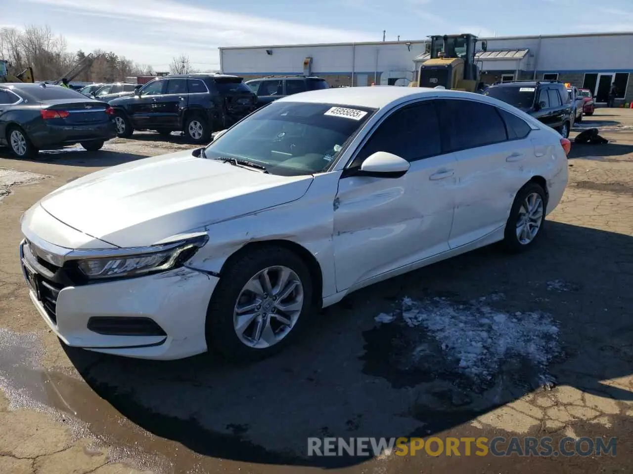 1 Photograph of a damaged car 1HGCV1F12KA137850 HONDA ACCORD 2019