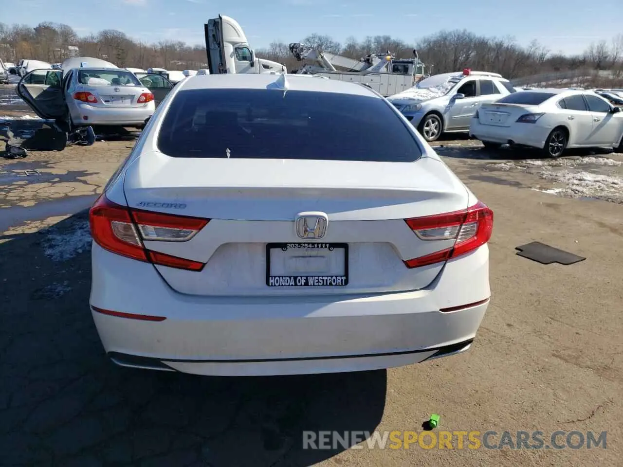 6 Photograph of a damaged car 1HGCV1F12KA137850 HONDA ACCORD 2019