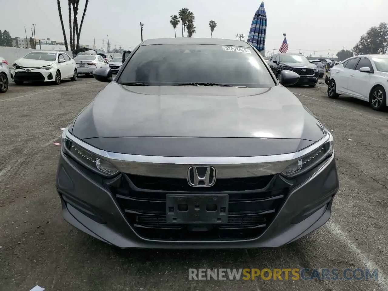 5 Photograph of a damaged car 1HGCV1F12KA161467 HONDA ACCORD 2019