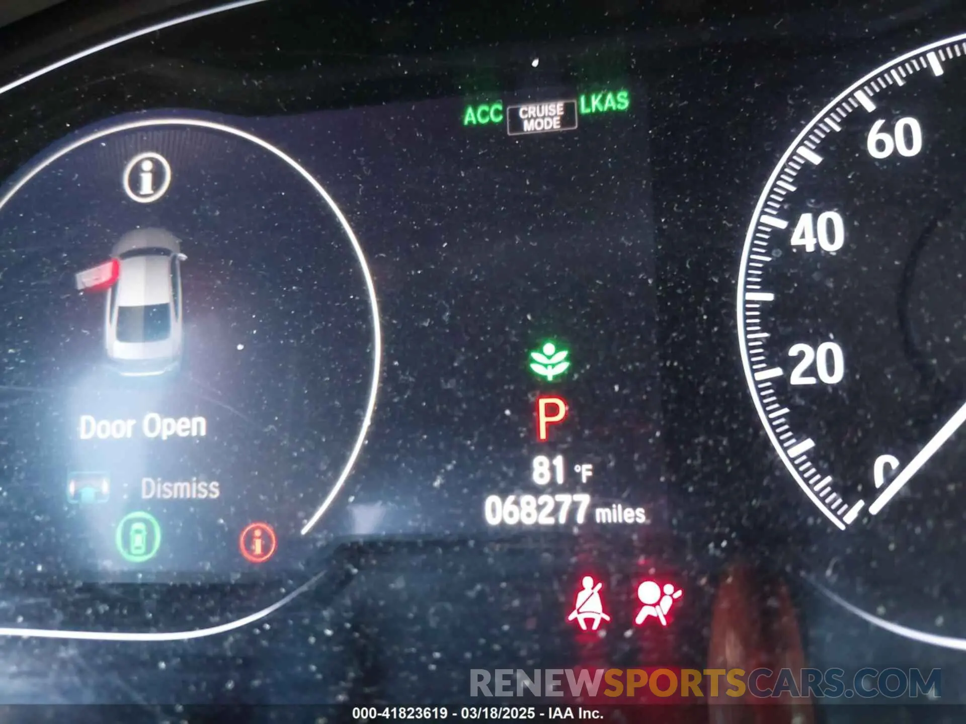 15 Photograph of a damaged car 1HGCV1F13KA003073 HONDA ACCORD 2019