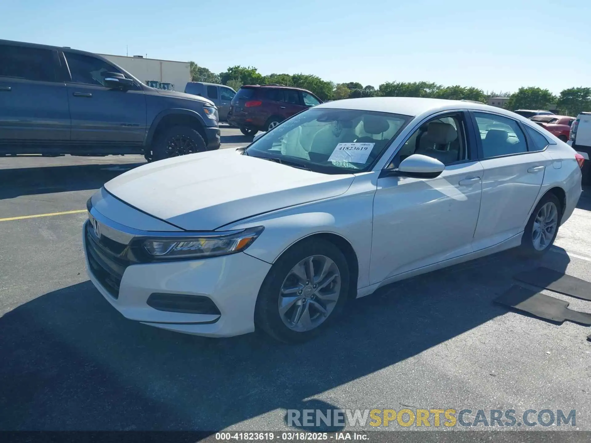 2 Photograph of a damaged car 1HGCV1F13KA003073 HONDA ACCORD 2019