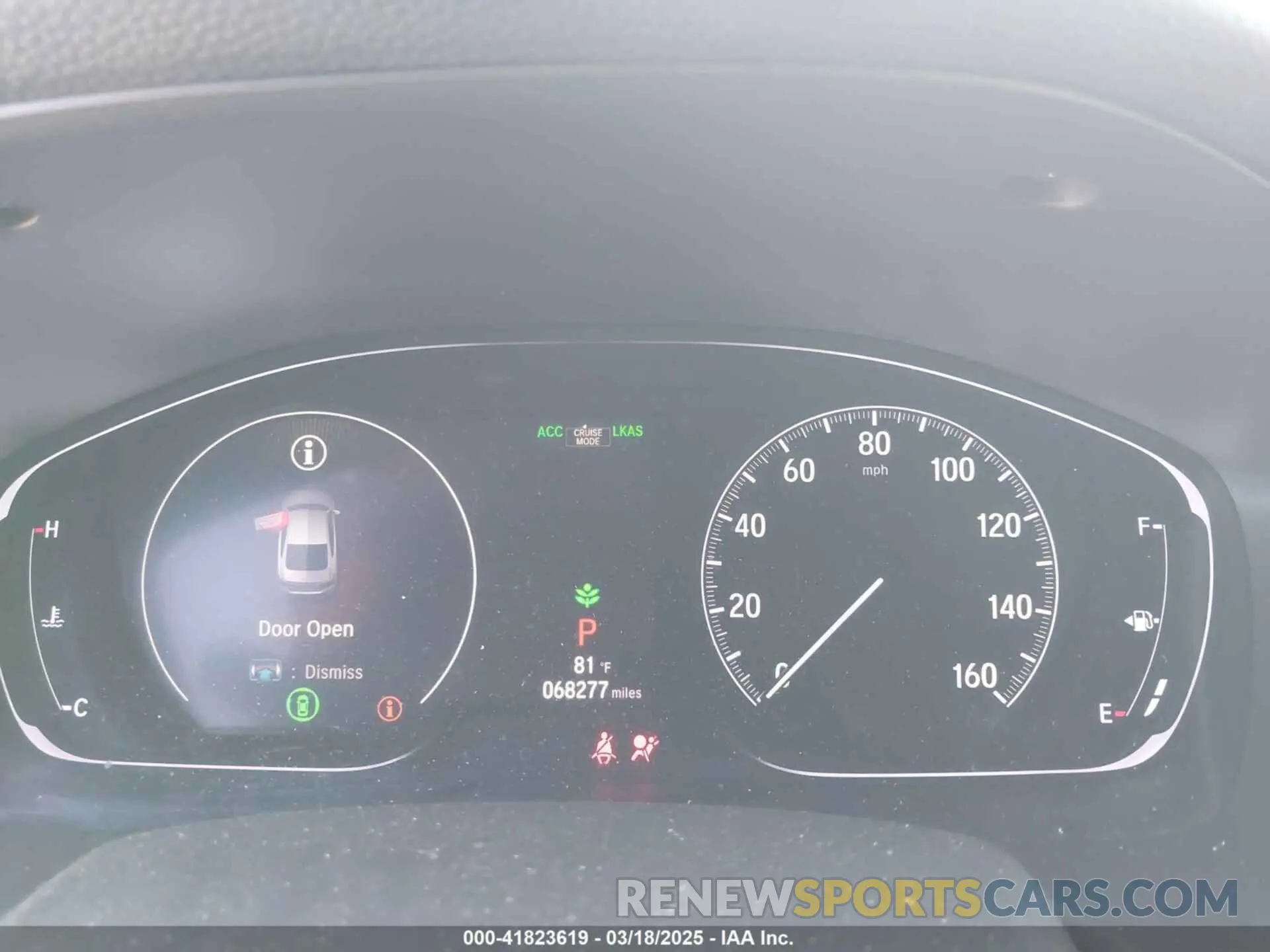 7 Photograph of a damaged car 1HGCV1F13KA003073 HONDA ACCORD 2019