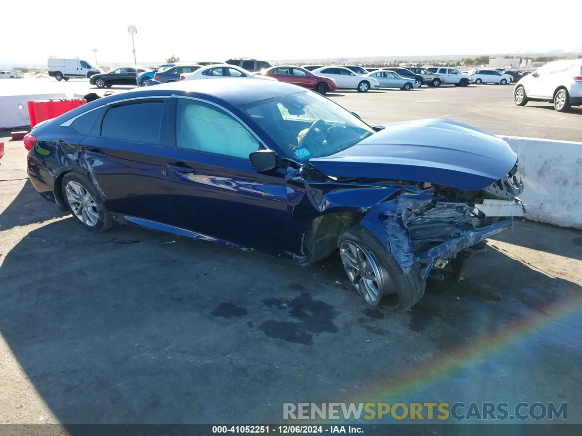1 Photograph of a damaged car 1HGCV1F13KA039149 HONDA ACCORD 2019