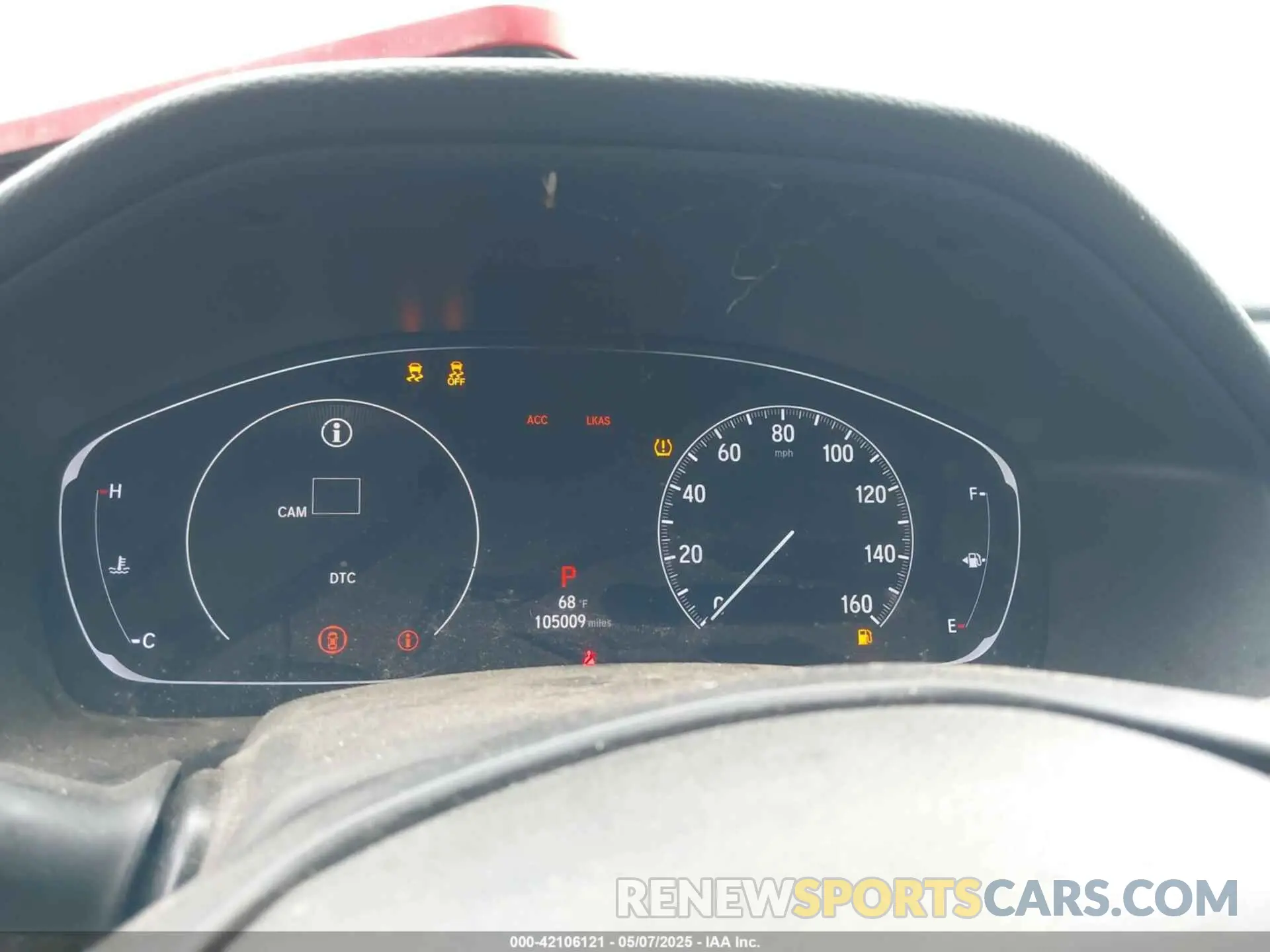 7 Photograph of a damaged car 1HGCV1F13KA042794 HONDA ACCORD 2019