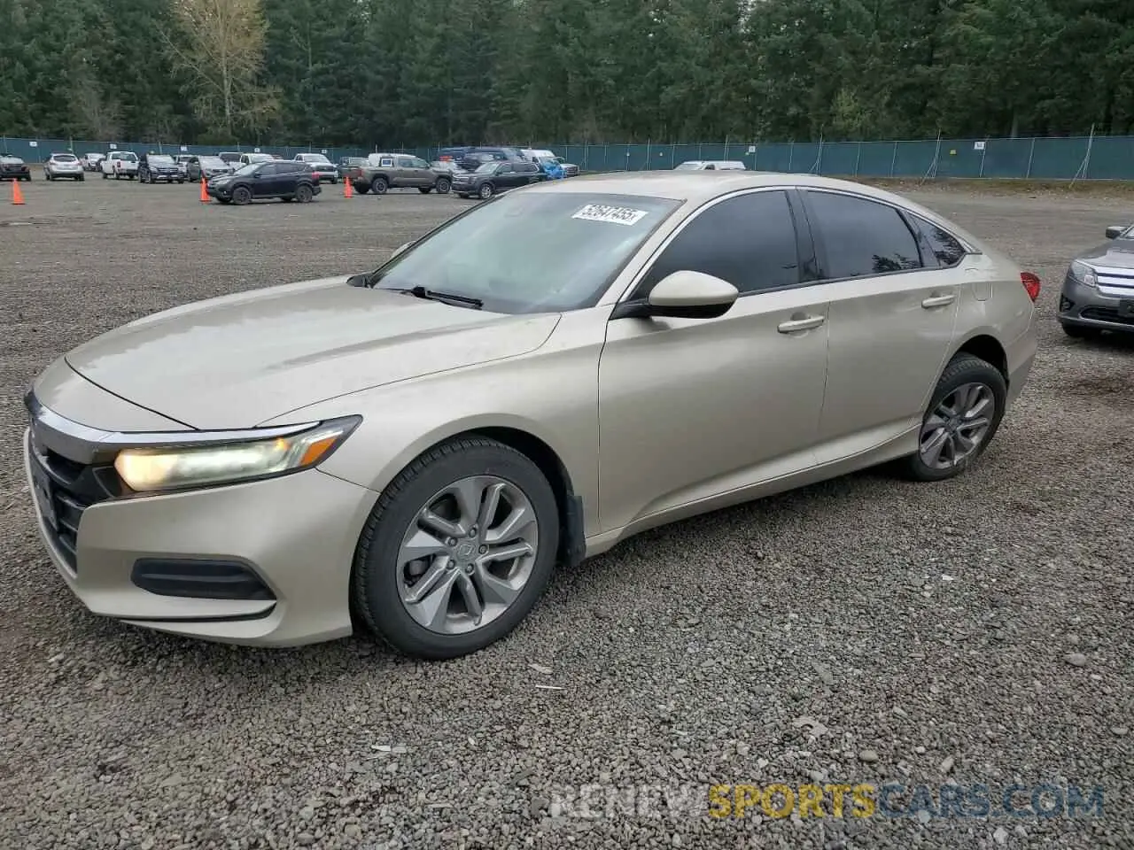 1 Photograph of a damaged car 1HGCV1F13KA063418 HONDA ACCORD 2019