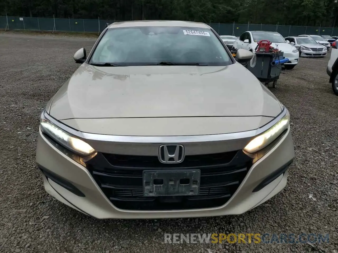 5 Photograph of a damaged car 1HGCV1F13KA063418 HONDA ACCORD 2019