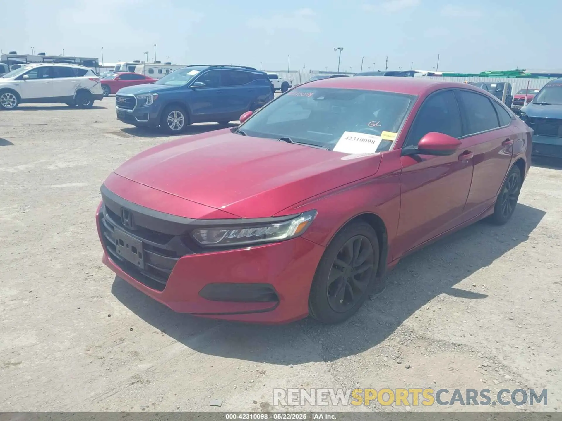 2 Photograph of a damaged car 1HGCV1F13KA071714 HONDA ACCORD 2019