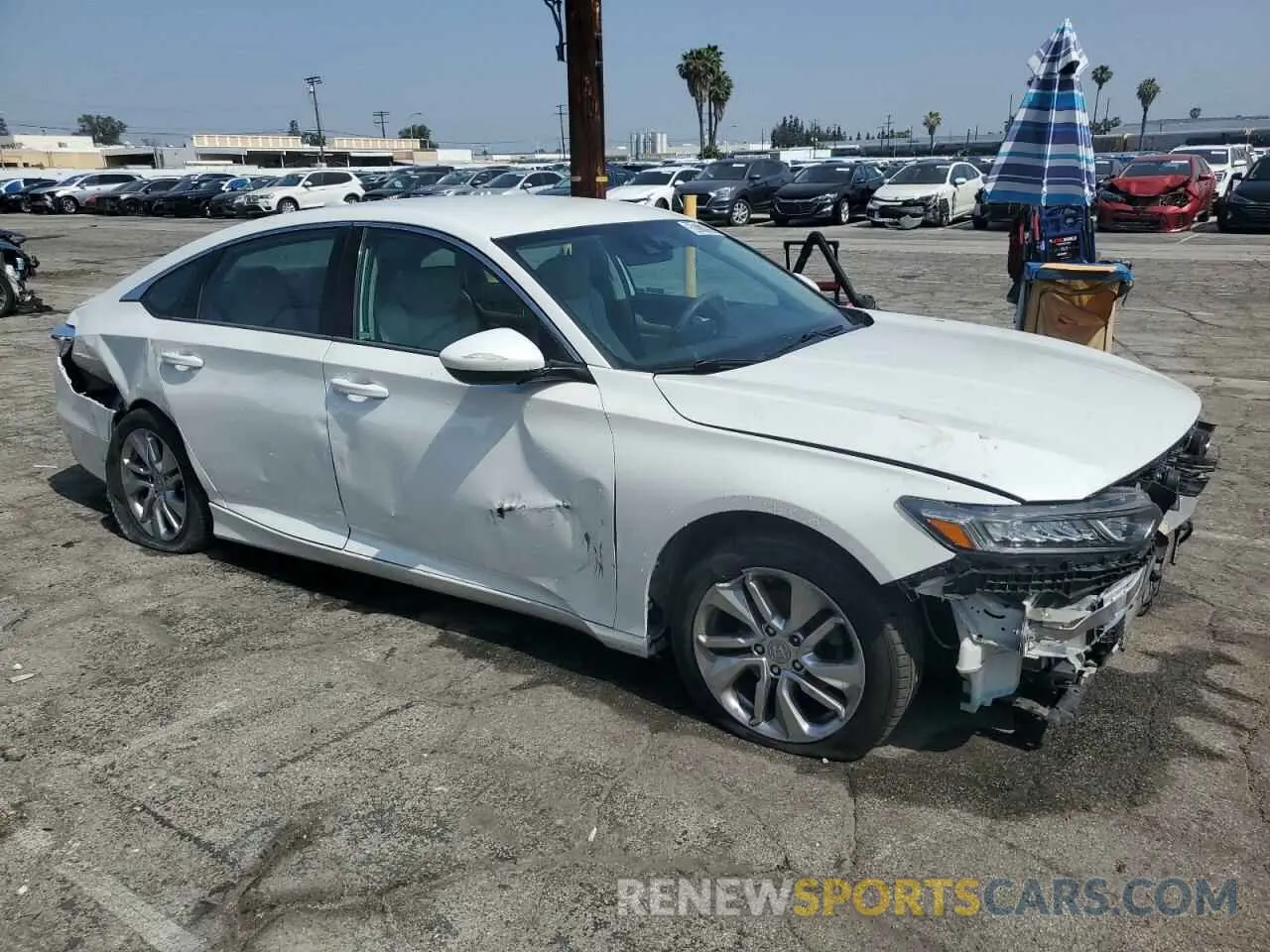 4 Photograph of a damaged car 1HGCV1F13KA091851 HONDA ACCORD 2019
