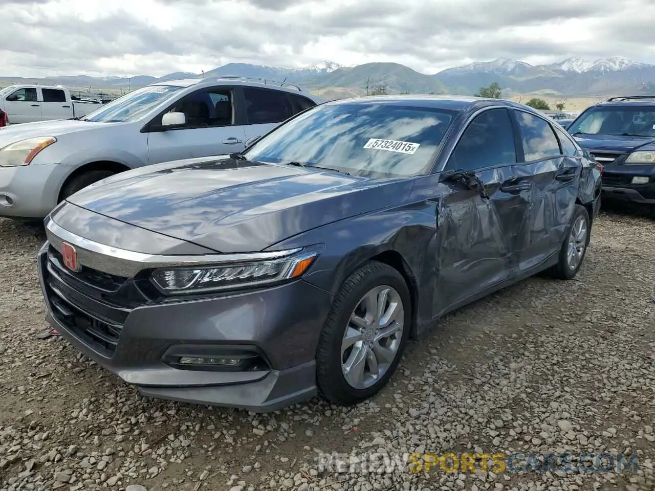 1 Photograph of a damaged car 1HGCV1F13KA105294 HONDA ACCORD 2019