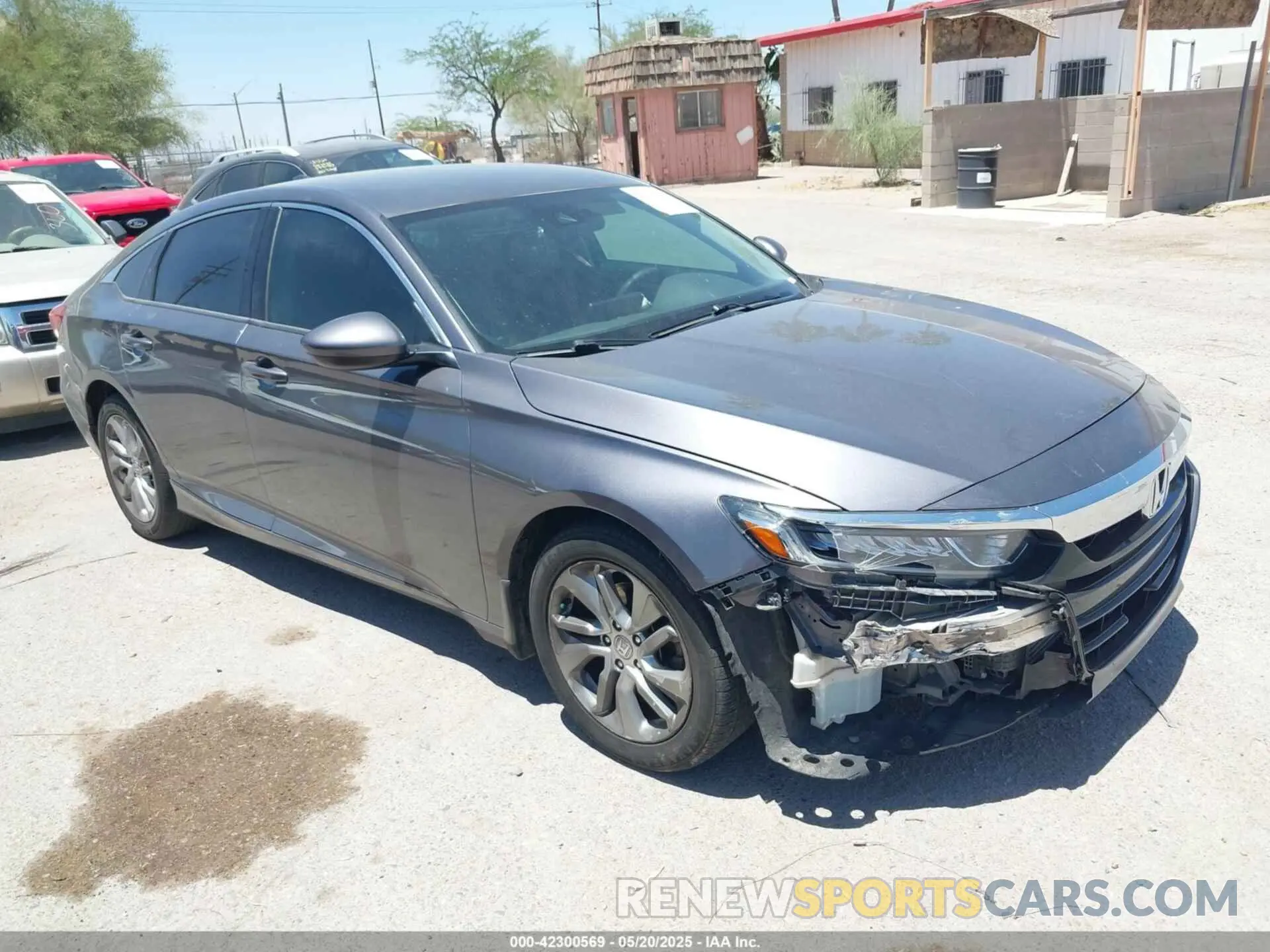 1 Photograph of a damaged car 1HGCV1F13KA105330 HONDA ACCORD 2019