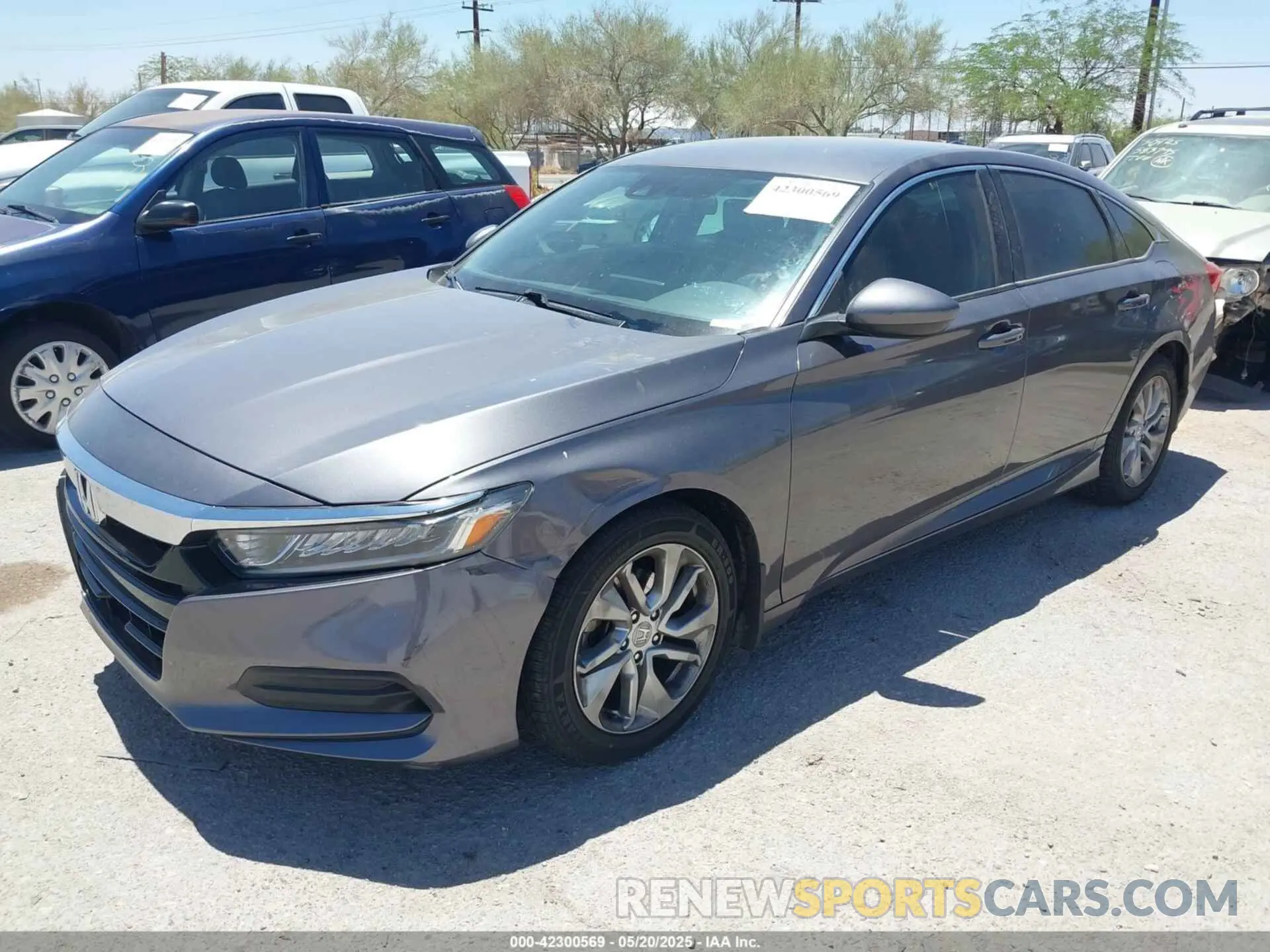 2 Photograph of a damaged car 1HGCV1F13KA105330 HONDA ACCORD 2019