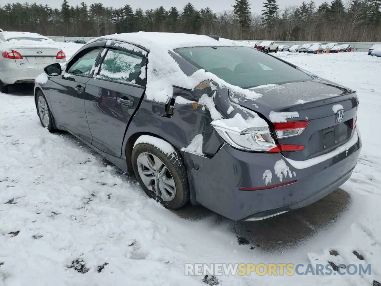 2 Photograph of a damaged car 1HGCV1F13KA107112 HONDA ACCORD 2019
