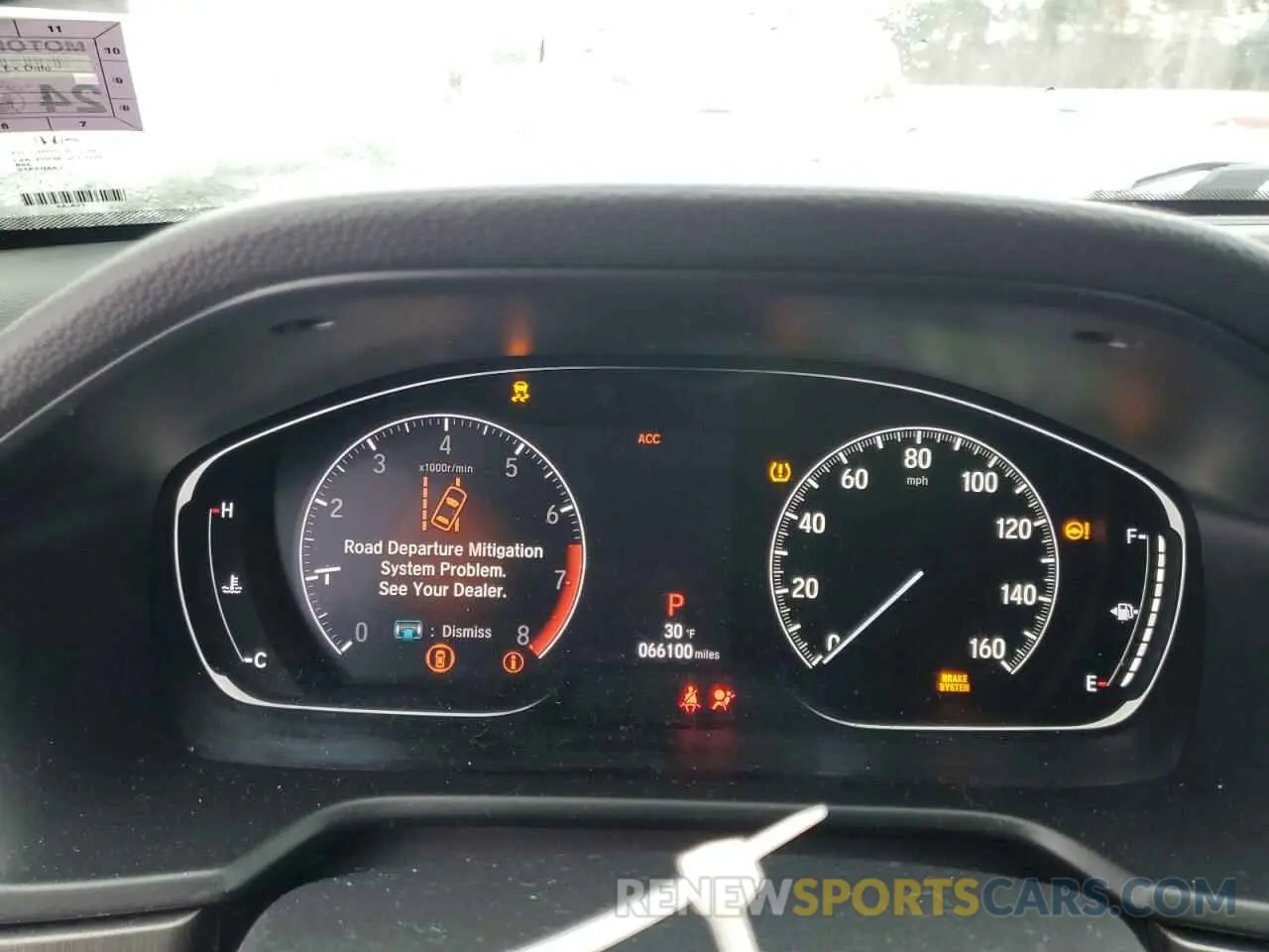 9 Photograph of a damaged car 1HGCV1F13KA107112 HONDA ACCORD 2019