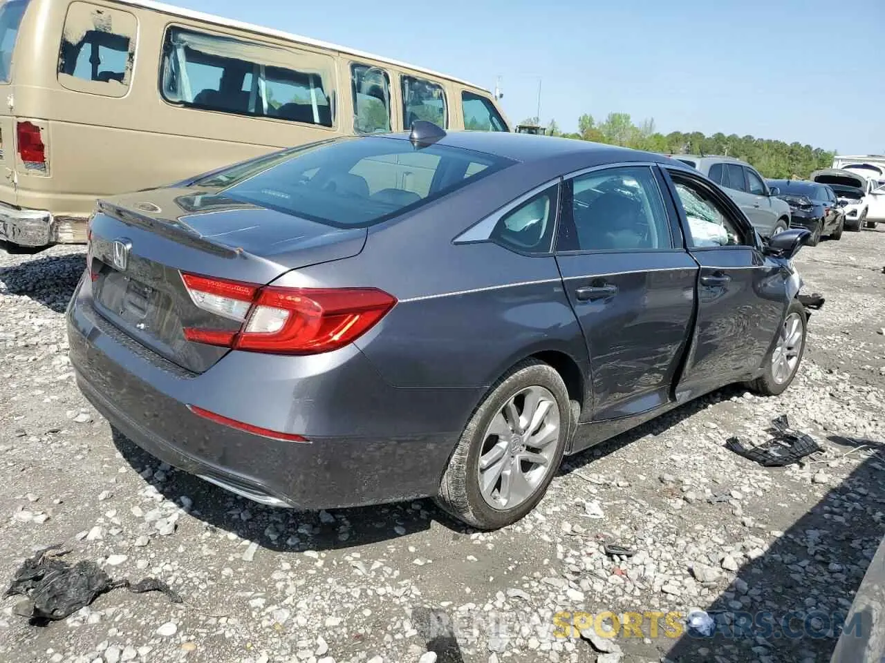 3 Photograph of a damaged car 1HGCV1F13KA107143 HONDA ACCORD 2019