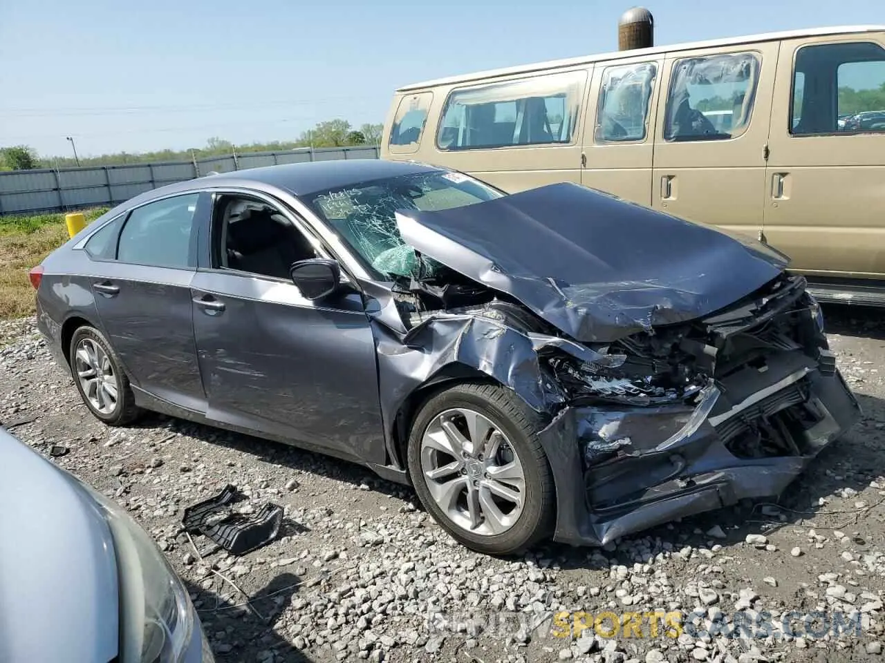 4 Photograph of a damaged car 1HGCV1F13KA107143 HONDA ACCORD 2019