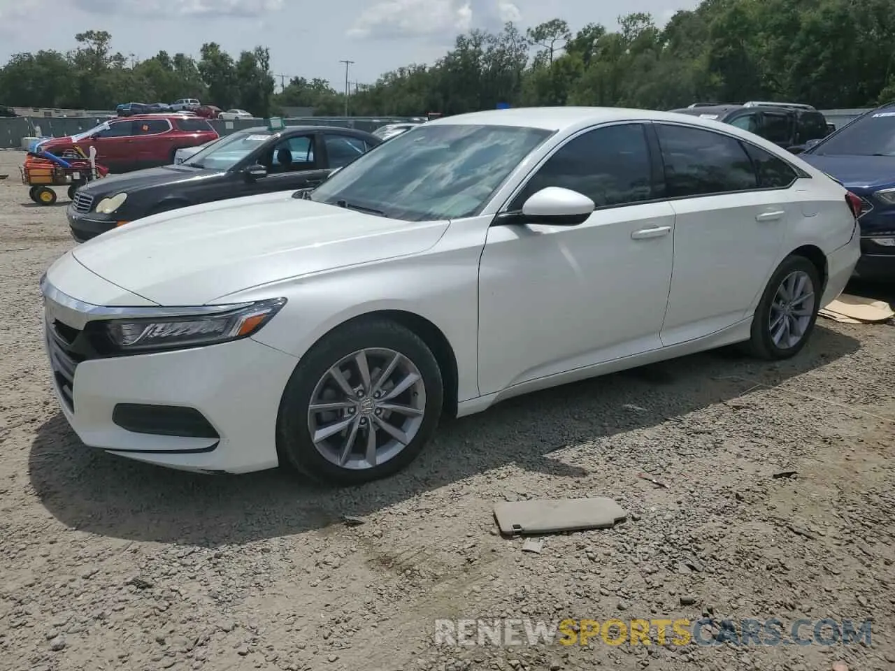 1 Photograph of a damaged car 1HGCV1F13KA150686 HONDA ACCORD 2019