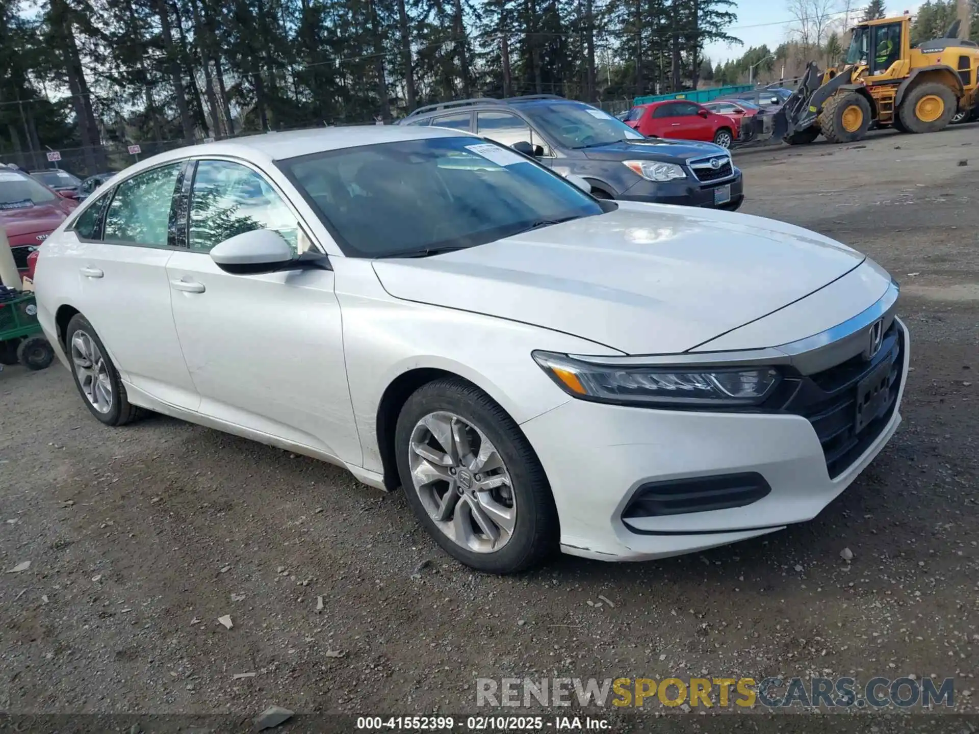 1 Photograph of a damaged car 1HGCV1F14KA017578 HONDA ACCORD 2019