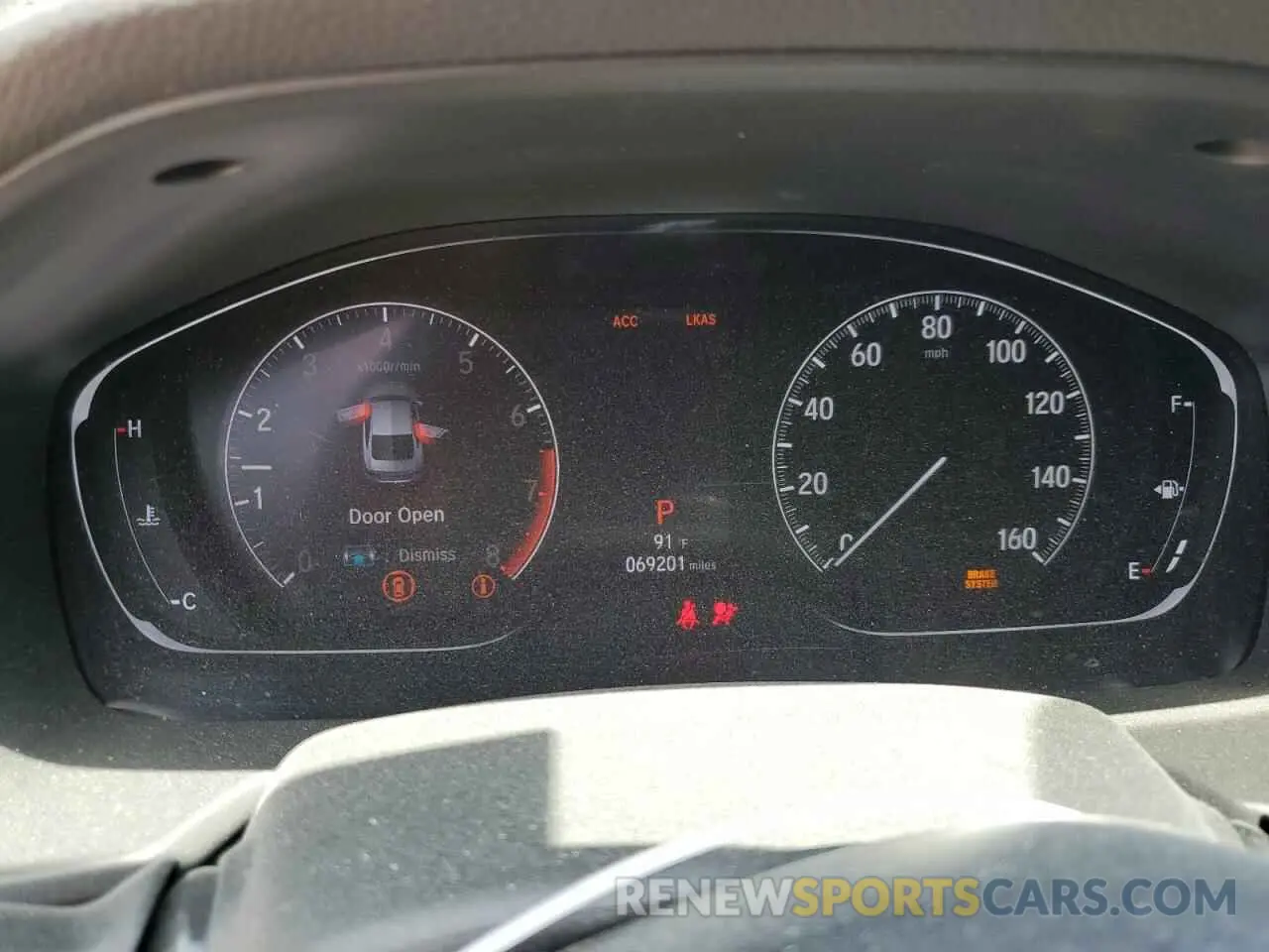 9 Photograph of a damaged car 1HGCV1F14KA065369 HONDA ACCORD 2019