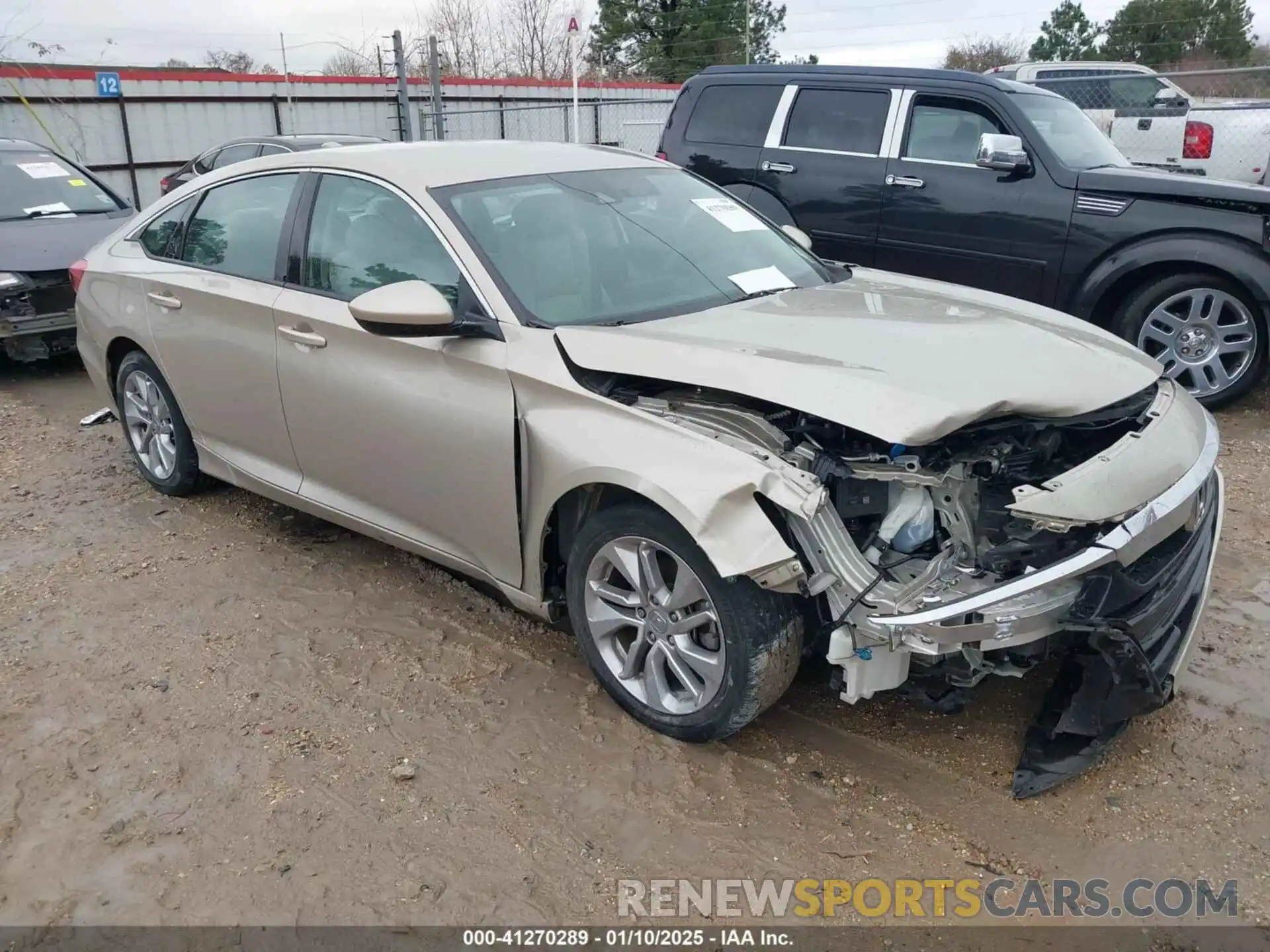 1 Photograph of a damaged car 1HGCV1F14KA070376 HONDA ACCORD 2019