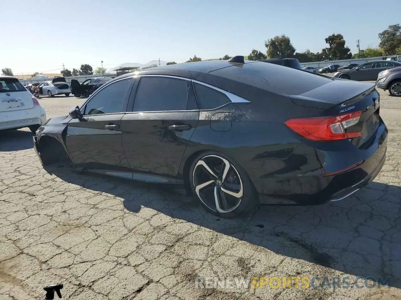 2 Photograph of a damaged car 1HGCV1F14KA076453 HONDA ACCORD 2019