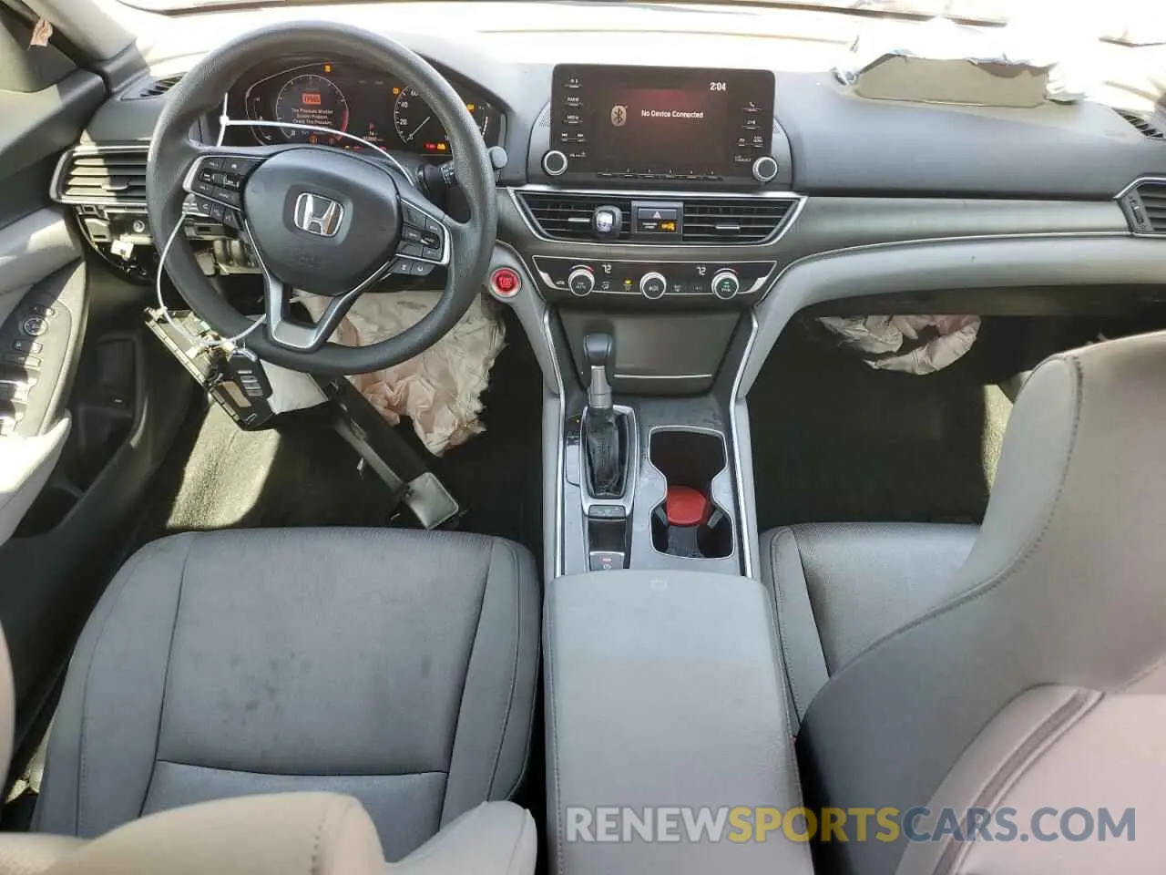 8 Photograph of a damaged car 1HGCV1F14KA108074 HONDA ACCORD 2019