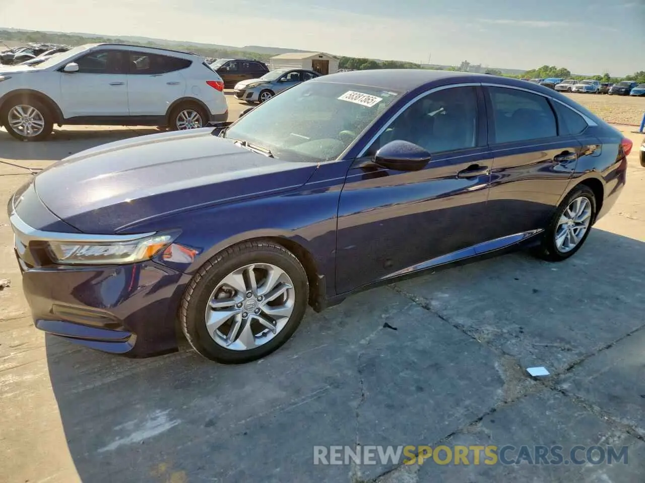 1 Photograph of a damaged car 1HGCV1F14KA113775 HONDA ACCORD 2019