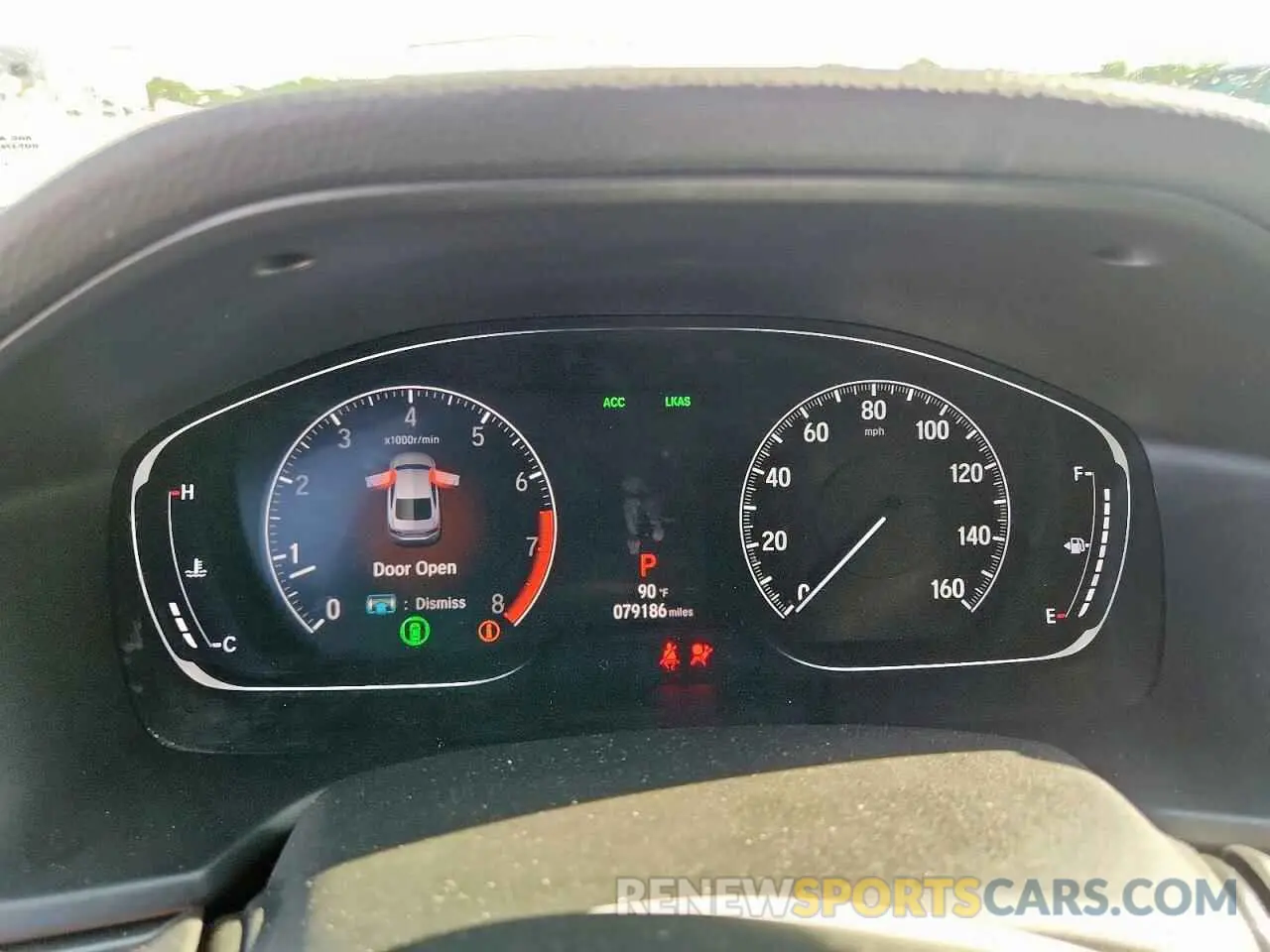 9 Photograph of a damaged car 1HGCV1F14KA113775 HONDA ACCORD 2019