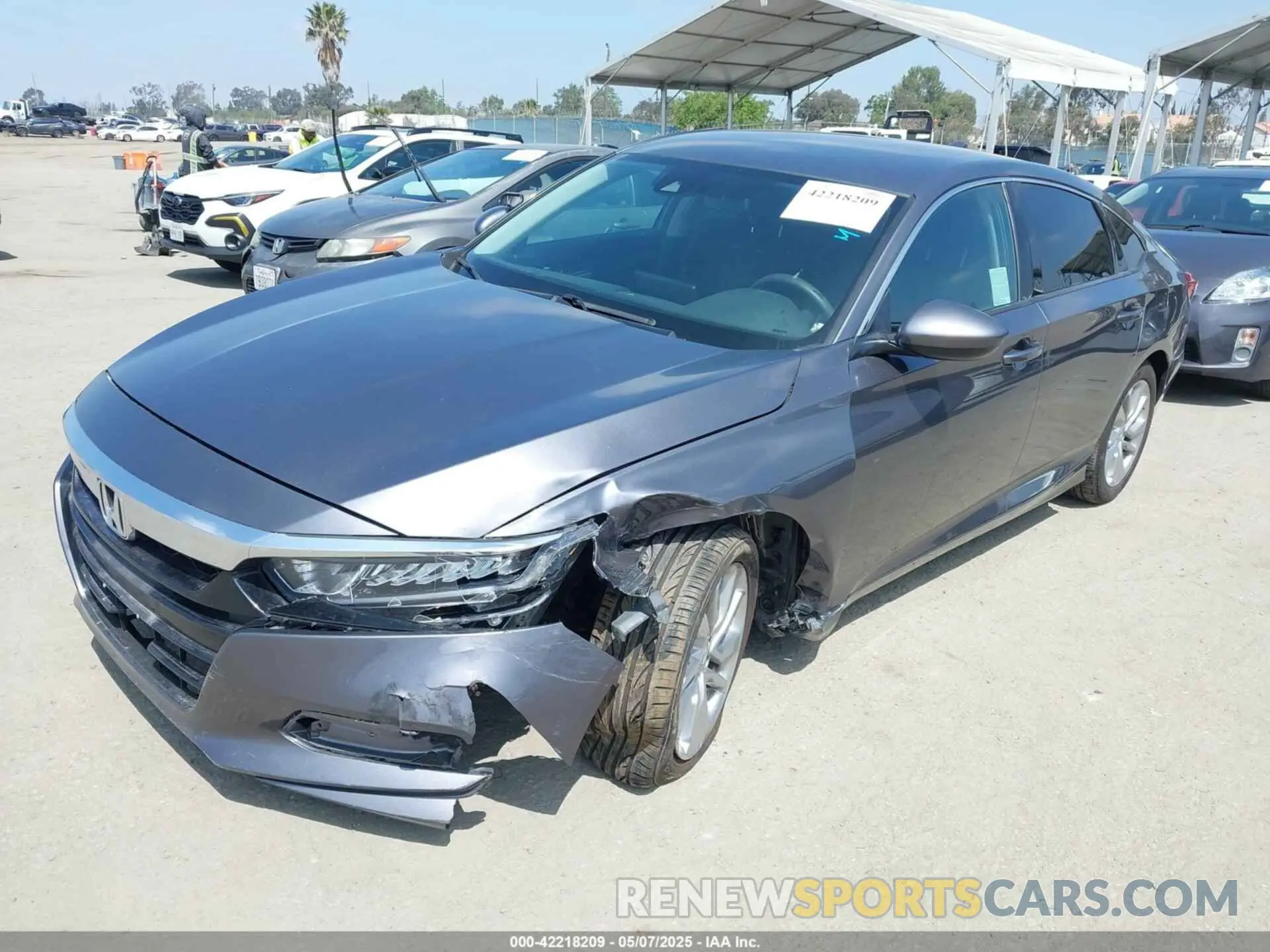 2 Photograph of a damaged car 1HGCV1F14KA120824 HONDA ACCORD 2019