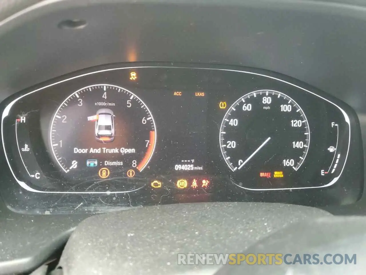 9 Photograph of a damaged car 1HGCV1F14KA128373 HONDA ACCORD 2019