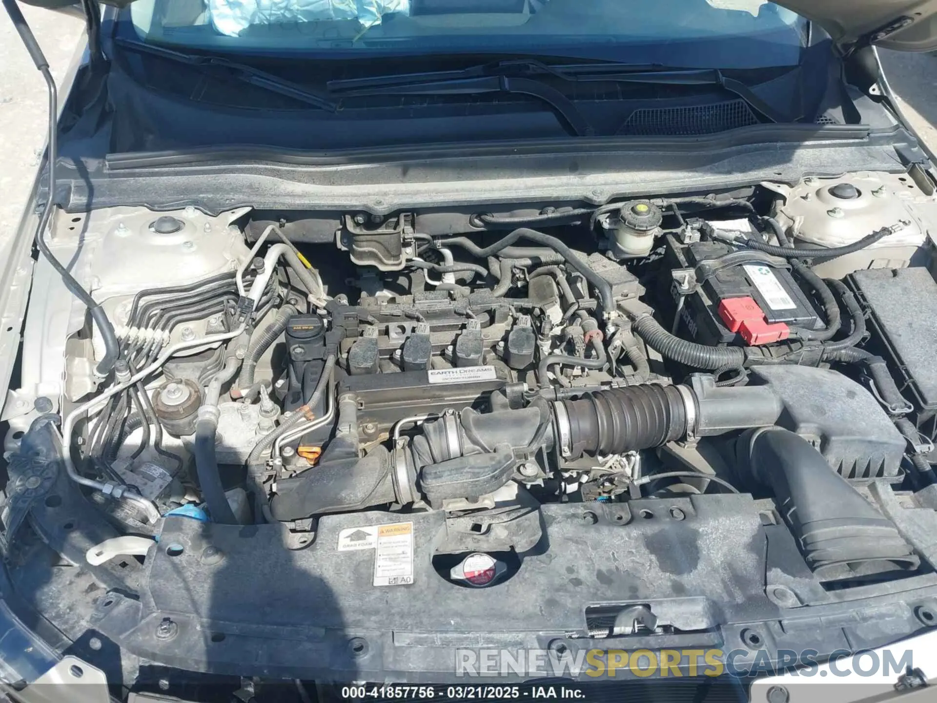 10 Photograph of a damaged car 1HGCV1F14KA133234 HONDA ACCORD 2019