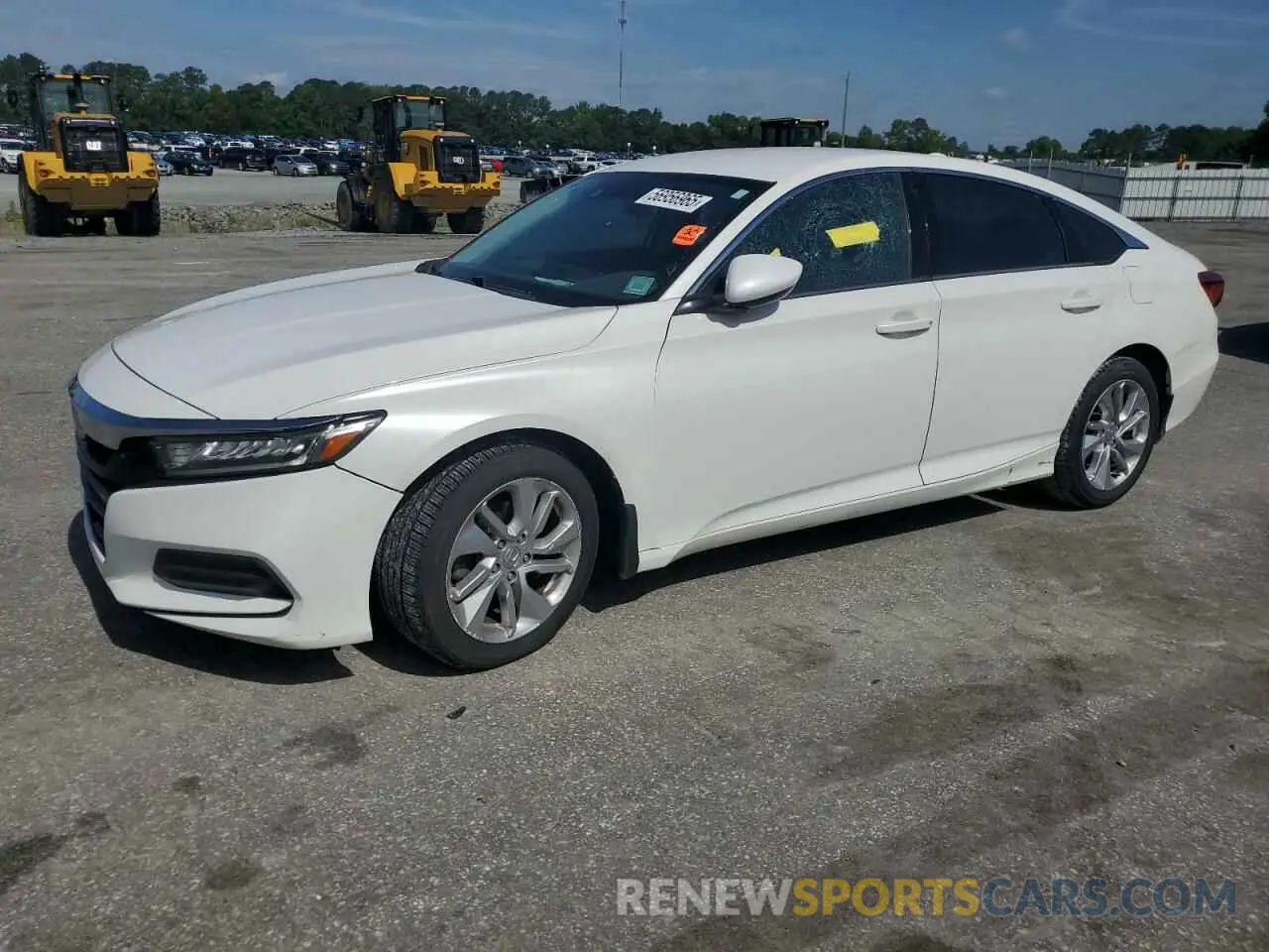 1 Photograph of a damaged car 1HGCV1F14KA135016 HONDA ACCORD 2019