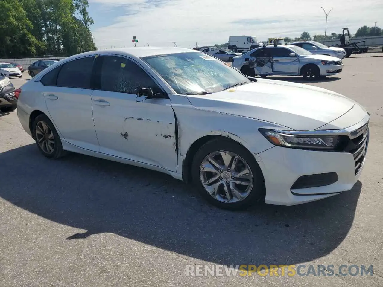 4 Photograph of a damaged car 1HGCV1F14KA135016 HONDA ACCORD 2019