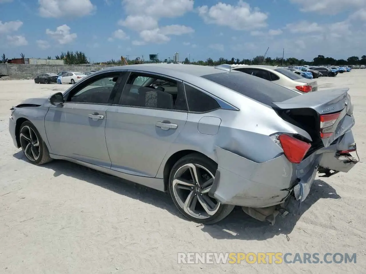 2 Photograph of a damaged car 1HGCV1F14KA136411 HONDA ACCORD 2019