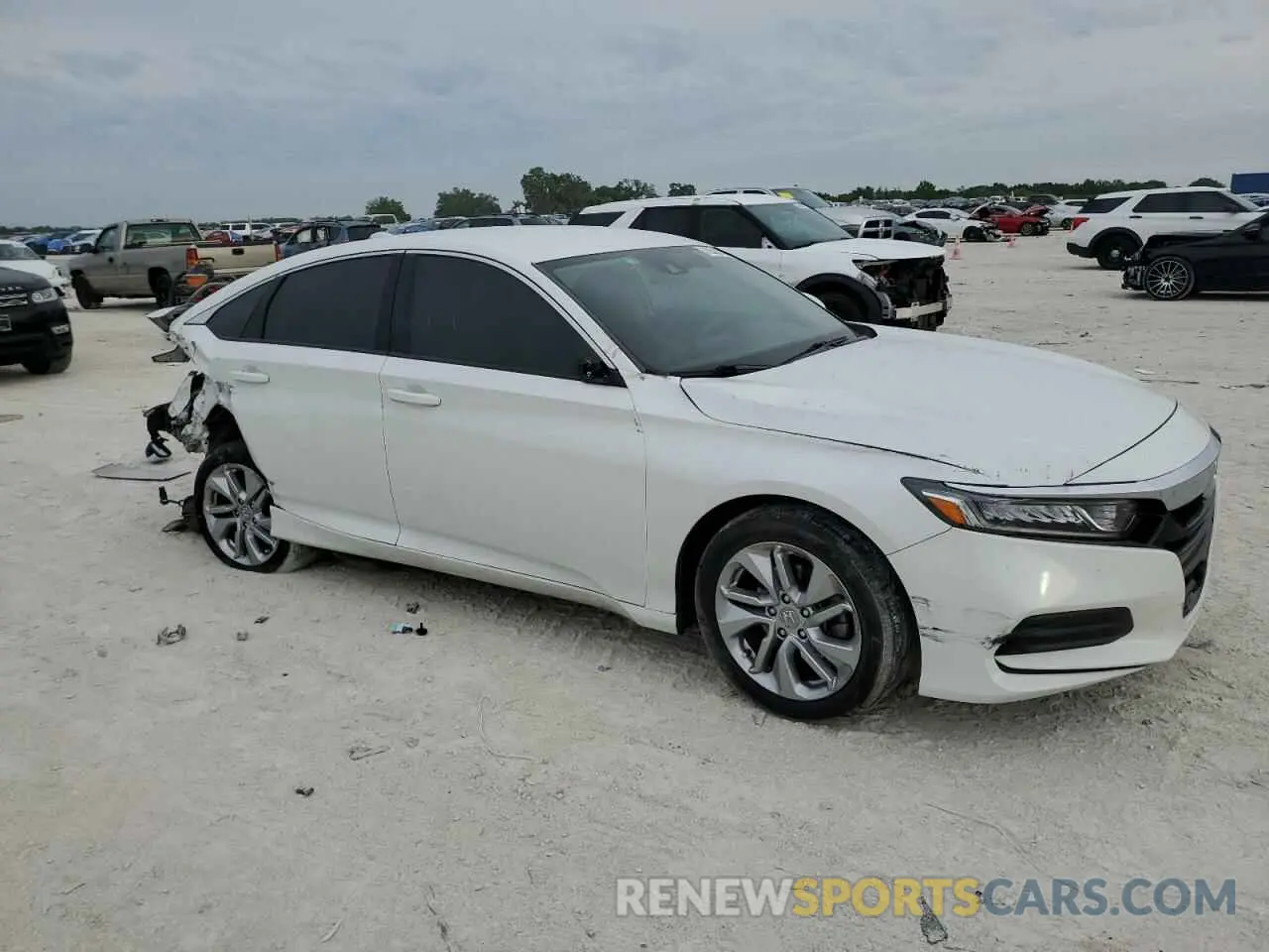 4 Photograph of a damaged car 1HGCV1F14KA155007 HONDA ACCORD 2019