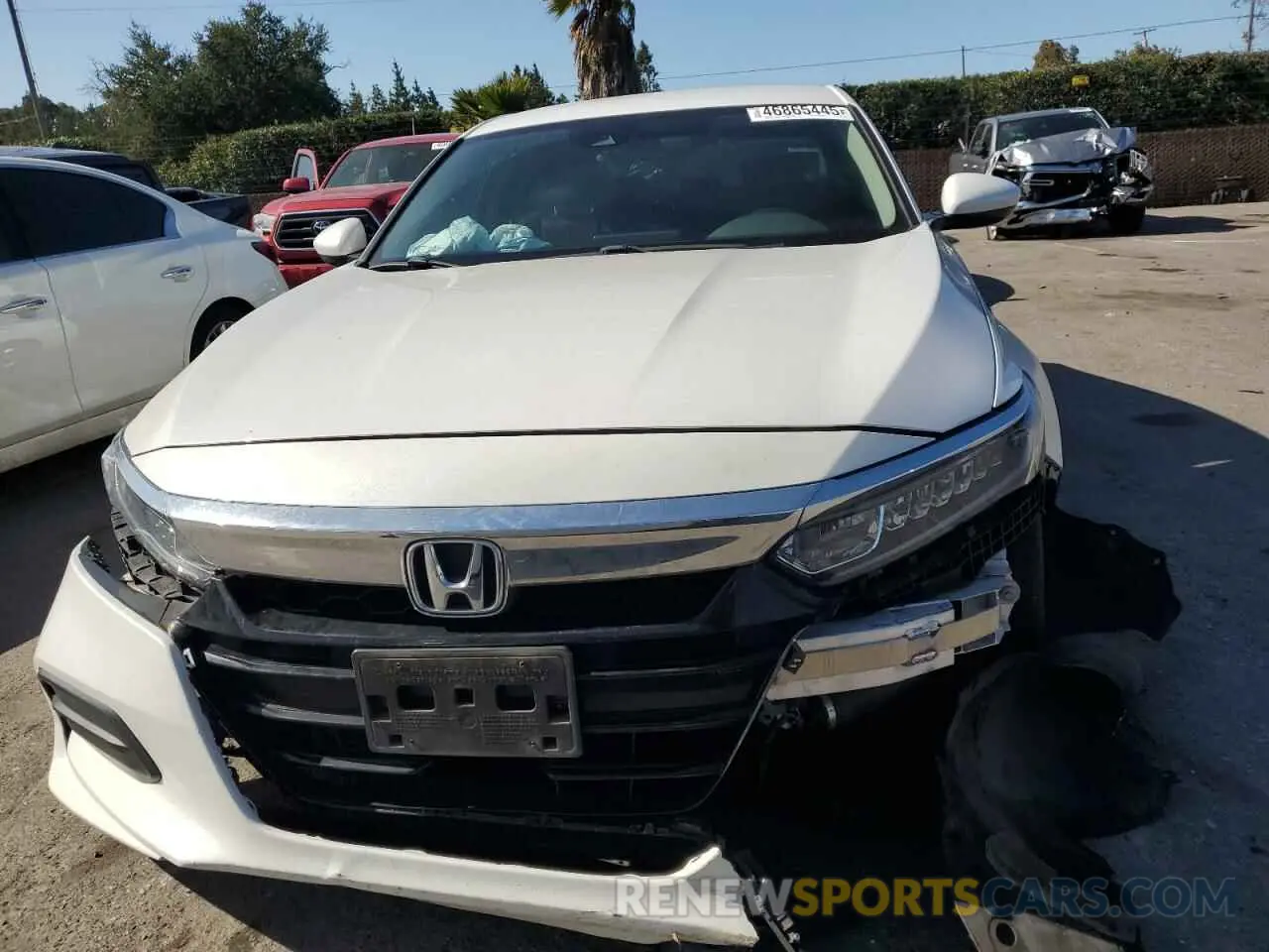 5 Photograph of a damaged car 1HGCV1F14KA155735 HONDA ACCORD 2019