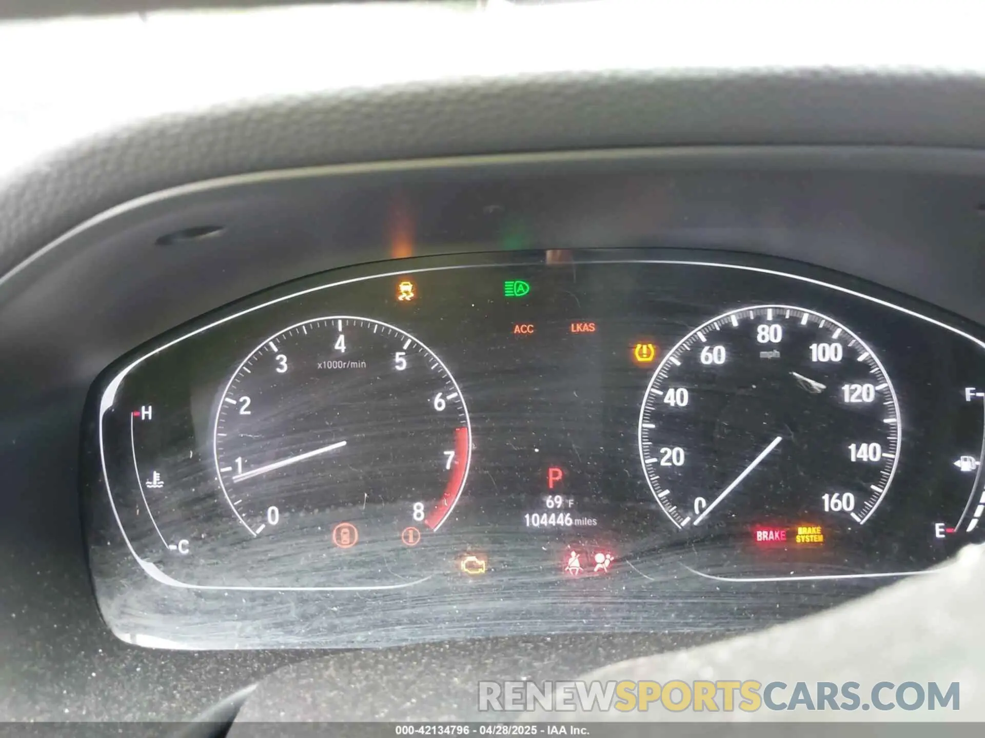 7 Photograph of a damaged car 1HGCV1F14KA157761 HONDA ACCORD 2019