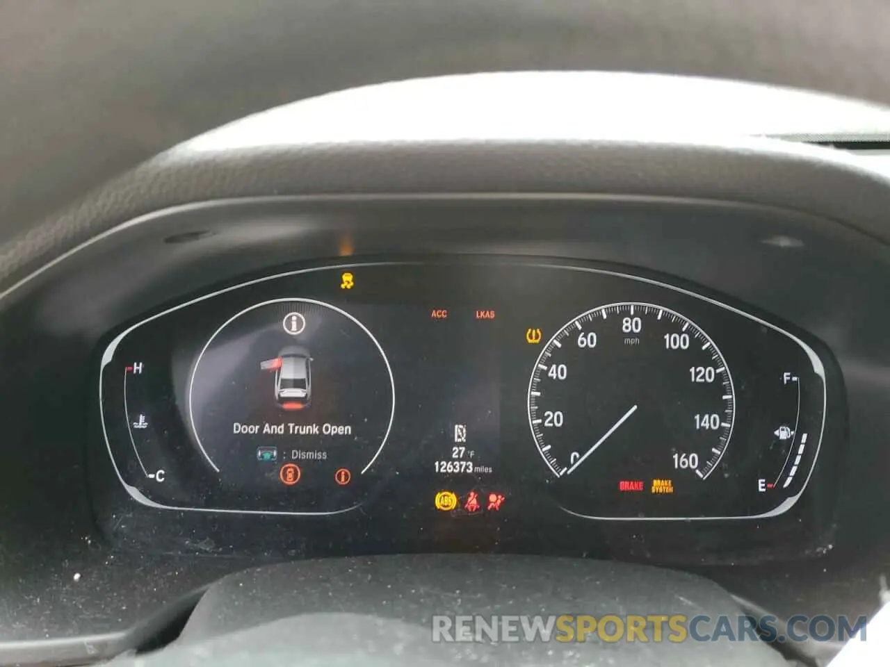 9 Photograph of a damaged car 1HGCV1F15KA004998 HONDA ACCORD 2019