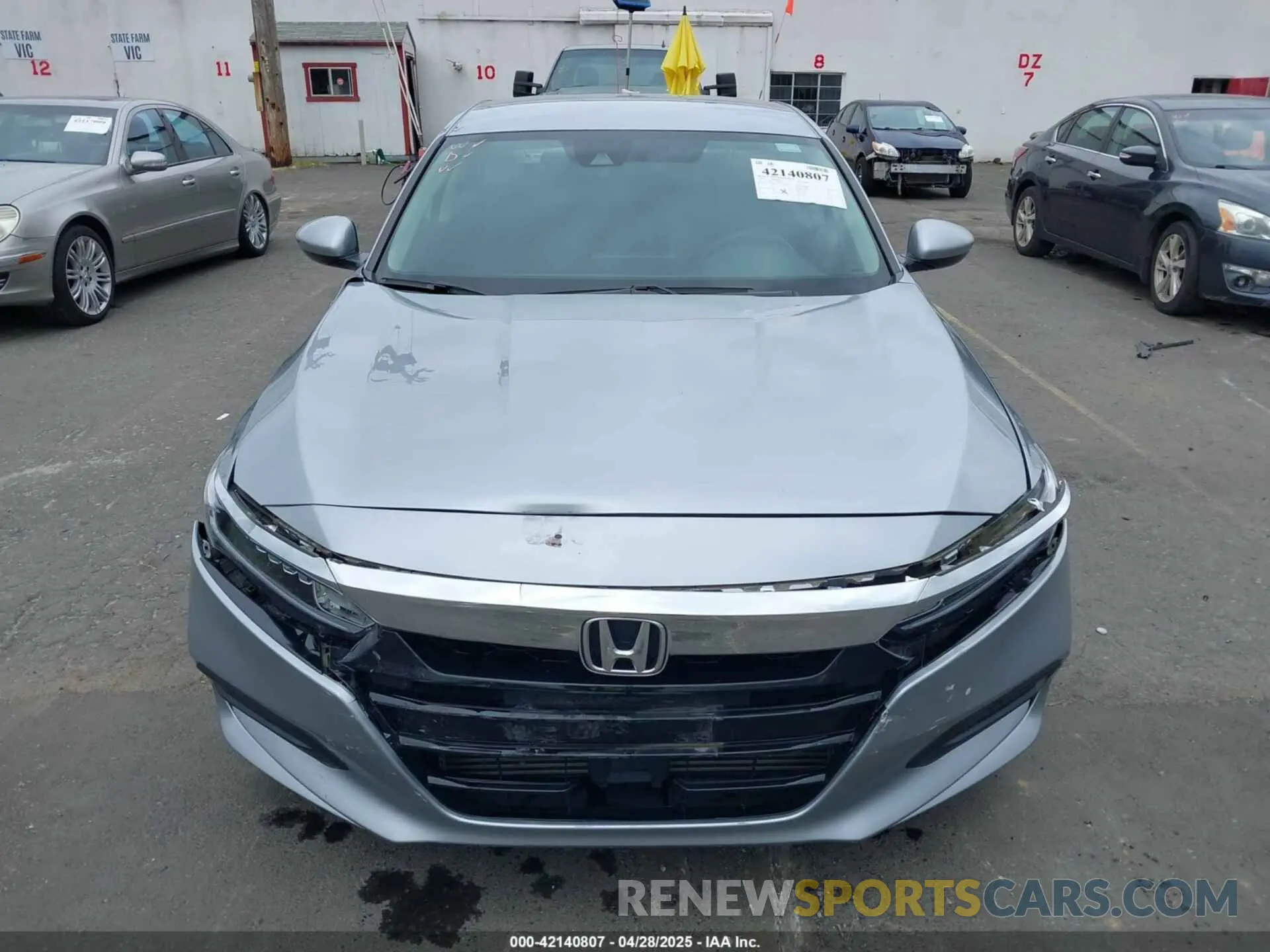 12 Photograph of a damaged car 1HGCV1F15KA045258 HONDA ACCORD 2019