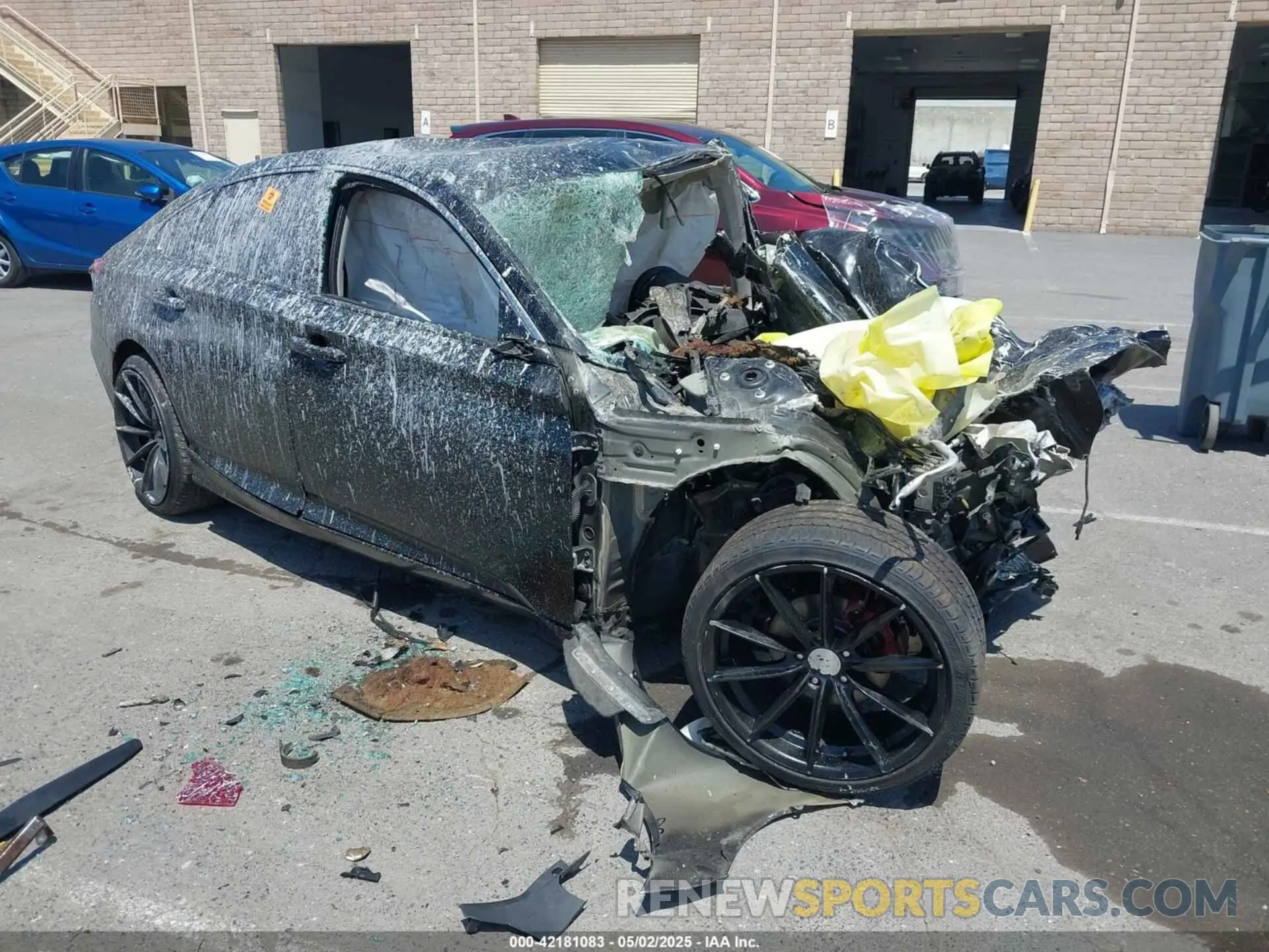 1 Photograph of a damaged car 1HGCV1F15KA048936 HONDA ACCORD 2019