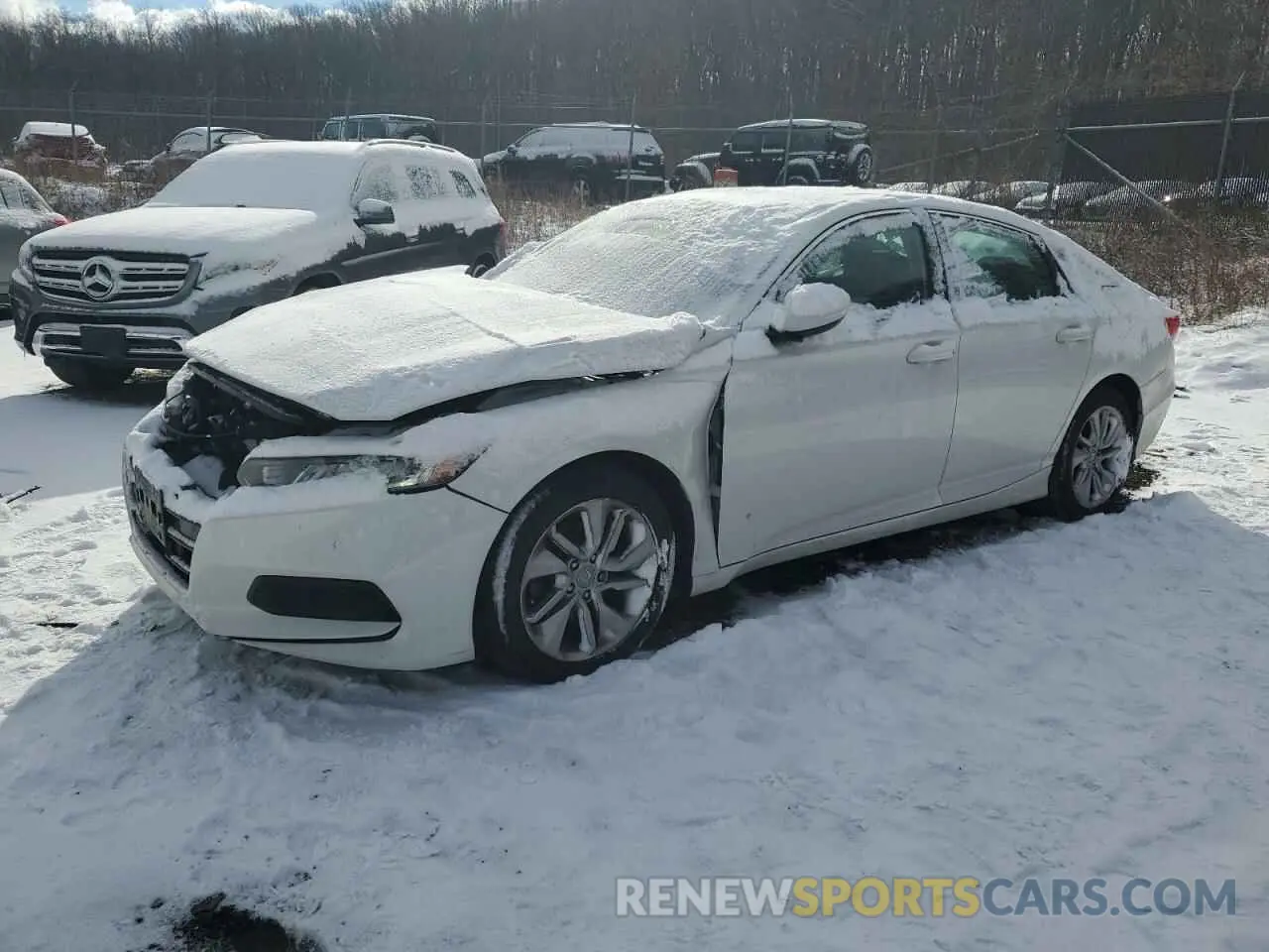 1 Photograph of a damaged car 1HGCV1F15KA071889 HONDA ACCORD 2019