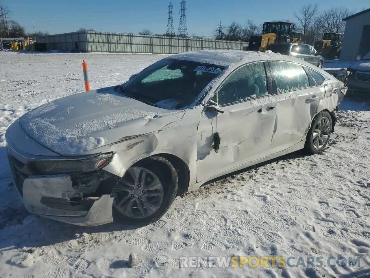 1 Photograph of a damaged car 1HGCV1F15KA073416 HONDA ACCORD 2019