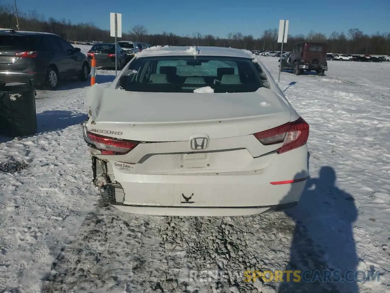 6 Photograph of a damaged car 1HGCV1F15KA073416 HONDA ACCORD 2019