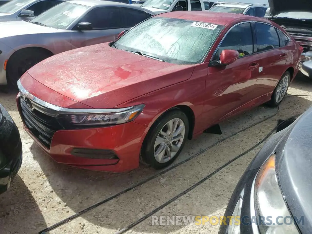 1 Photograph of a damaged car 1HGCV1F15KA083251 HONDA ACCORD 2019