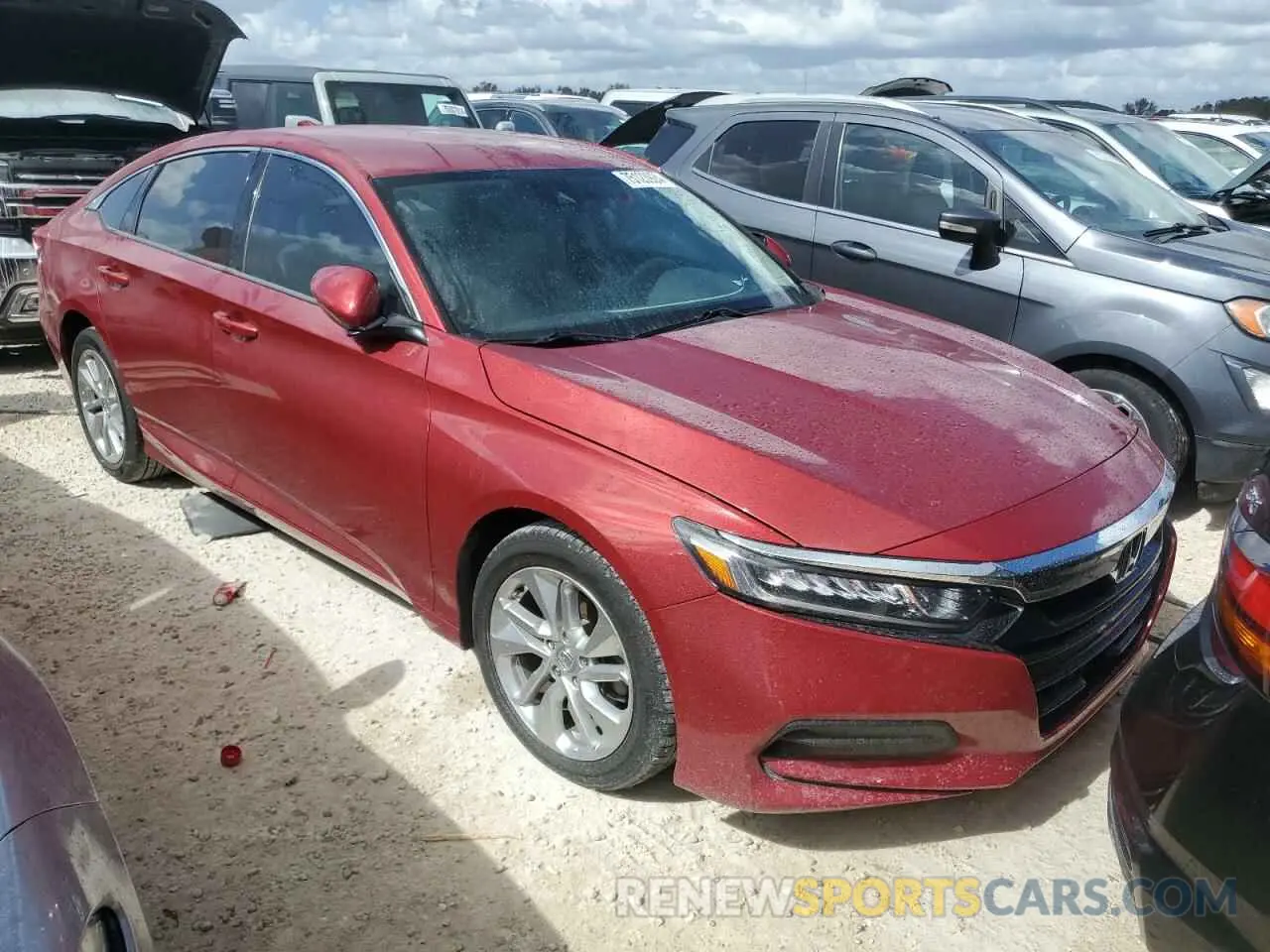 4 Photograph of a damaged car 1HGCV1F15KA083251 HONDA ACCORD 2019