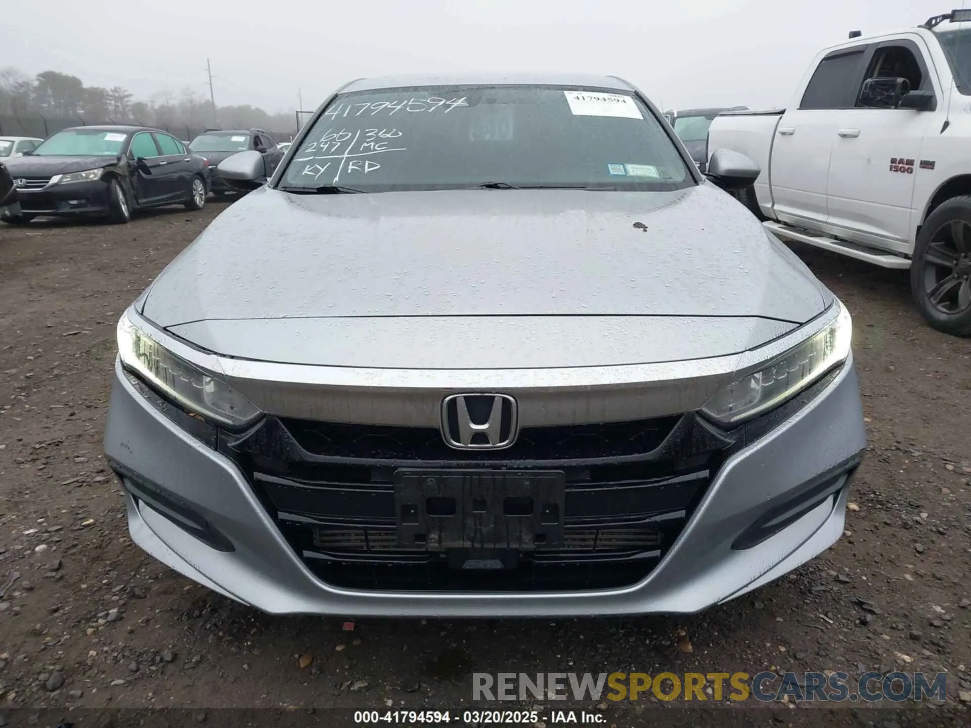 12 Photograph of a damaged car 1HGCV1F15KA087185 HONDA ACCORD 2019
