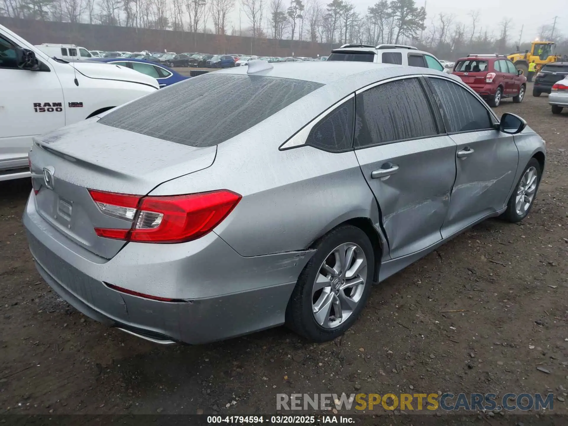 4 Photograph of a damaged car 1HGCV1F15KA087185 HONDA ACCORD 2019